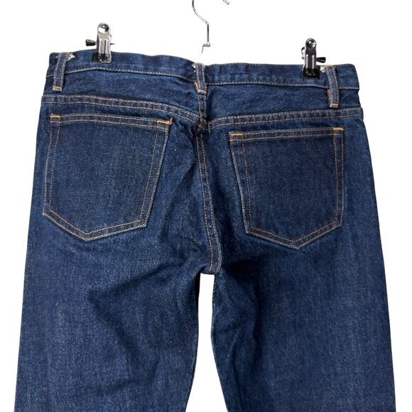 A.P.C. Petit Standard Size 30x33 Fitted Unisex Jeans in Indigo Selvedge Denim - Picture 8 of 14